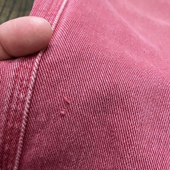 Closed Red Denim Frayed Hem Jeans - Picture 16 of 16